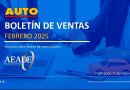 Ventas de vehículos en Ecuador a febrero de 2025, según la Aeade (2)