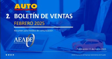 Ventas de vehículos en Ecuador a febrero de 2025, según la Aeade (2) Ventas de vehículos en Ecuador a febrero de 2025, según la Aeade (2)