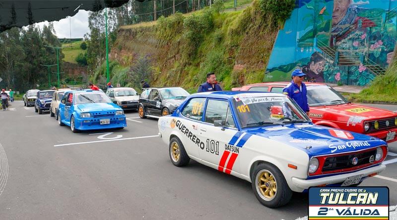 2da válida del Nacional de Autos Clásicos en la ciudad de Tulcán